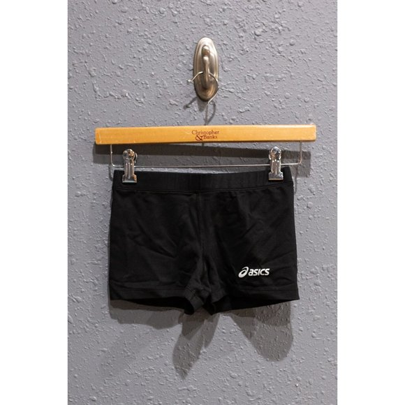 Asics Black Volleyball Spandex Shorts 